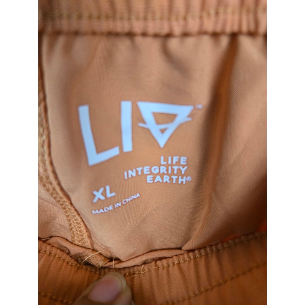 LIV Outdoor Womens WB2226 Shorts Brandied Melon Orange UPF 30+ Active Hiking XL - Picture 9 of 13